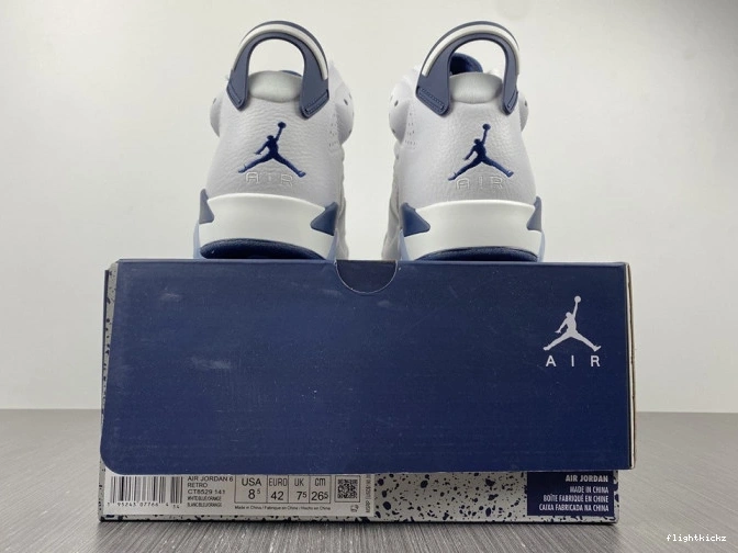 CT8529-141 Retro Navy Midnight Jordan 6 (2022) 1211